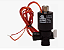 kit c/ Válvula  3'' Polegadas Plástica com Fecho + Solenoide 24v 3vias com base - Imagem 2