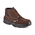 Botina De Segurança Bracol BVN Nobuck Velcro Biq. PVC Café - CA 25684 - Imagem 1