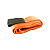 Cinta De Elevação De Carga Sling 10Ton X 8Metros (Laranja) Fita Cabo - Imagem 1