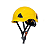 Capacete De Proteção P/ Trabalho Em Altura Steelflex Falcon Amarelo - CA 42234 - Imagem 1