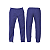 Uniforme Calça Em Brim C/ Cadarço E Elástico Azul Tamanho XG - Imagem 1