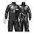 Conjunto em PVC Impermeável Moto Speed Preto Brascamp - CA 28482 - Imagem 1