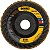 Disco Flap Dewalt 4.1/2 x 7/8 GR60 - Imagem 1