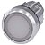 BOTAO FRONTAL COMANDO REDONDO BRANCO 22MM - 3SU10510AA600AA0 - Imagem 1
