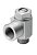 VÁLVULA REGULADORA DE FLUXO UNIDIRECIONAL GRLA-1/8-B - Imagem 1
