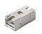 CONECTOR RJ 45 CAT 6 COM CARCAÇA IEBIRJ45C - Imagem 1