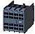 BLOCO CONT.AUX.FRONTAL 4NA S00-S3 MOLA - 3RH29112FA40 - Imagem 1