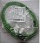 CABO C/ CONECTOR RJ45+R J45 VERDE 4POLOS SHILDA - 7000-74301 - Imagem 1