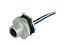 CONNECTION CABLE 1/2"NPT-V1D-GN1M-PVC-V45-G - Imagem 1