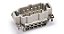 CONECTOR HE-010-M 16A 500V 6KV 3 - 1220100110001 - Imagem 1