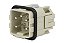 INSERTO MACHO HAN 4A-M 10A 230/400V - 9200042611 - Imagem 1