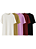 T Shirt Malha Algodão Rib Decote - Imagem 2