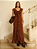 Vestido Longo Com Babados Chiffon - Imagem 1
