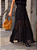 Saia Plissada Chiffon Bordado Com Ziper - Imagem 1