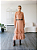 Vestido Longo Com Babados Chiffon - Imagem 1