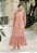 Vestido Franzido de Chiffon Com Fios Dourados - Imagem 2