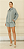 Camisa Linho Cava Deslocada Fenda Lateral - Imagem 1