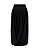 Saia De Malha Jersey Com Franzido - Imagem 1