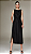 Vestido Linho Sem Manga Com Transpasse - Imagem 1