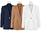 Blazer Linho Sem Forro com Prega Nas Costas - Imagem 1