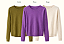 Blusa Cashemere Manga Longa Gola Careca - Imagem 1