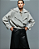 Jaqueta Trench Com Pregas - Imagem 1