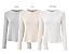 Blusa Gola Careca Malha Linho Misto - Imagem 1