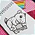 Caderno de Colorir Capivara Fofa Capa Dura A5 - Imagem 8