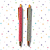 Caneta Luxo Strass Neon - Imagem 1