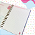 Caderno de anotações A5 Borboletas Branco - Imagem 2
