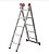 Escada Botafogo Extensivel Alum 5 Deg 1,31X2,06 m - Imagem 1
