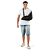 TIPOIA ESTOFADA IMOBILIZADORA VELPEAU PRETO GG - HIDROLIGHT - Imagem 3