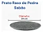 Prato Raso Utilitário Em Pedra Sabão 24 Cm - Imagem 4
