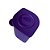 Pote Tupperware Fresh'N Cool Losangulo - 1 Litro Roxo - Imagem 2