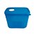 Tupperware Freezer Time 1 Litro Azul Com Válvula Branca - Imagem 1