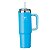 Copo Térmico Big T com canudo 1,1L - Grécia/Azul Claro - Imagem 1