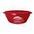 Tigela Outdoor Vermelho/Transparente - 2,5 Litros - Imagem 1