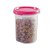 Pote Tupperware Modular Redondo 440ml - Transparente Tampa Pink/Poá - Imagem 1