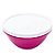 Tigela Maravilhosa 1,8 Litros - Pink Tampa Branca - Imagem 2