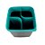 Suporte Utensílios Preto Com Verde Tupperware - Imagem 2