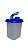 Tupper Slim 350ml Azul Royal - Imagem 2