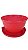 Tupperware Refri Safe 400ml - Vermelho Morango - Imagem 2