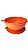 Tuppeware Tigela Mega Criativa 7,8 Litros - Laranja - Imagem 3