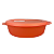 Tupperware Cristalwave GII 1 Litros - Laranja Válvula Branca - Imagem 1