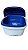 Tupperware Multipla 2,5 Litros - Branca Tampa Azul - Imagem 3