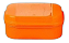 Tupperware Visual Box Pequeno 1 Litro - Laranja - Imagem 2