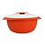 Tupperware Travessa Mágica Multifuncional 1,6 Litros - Laranja Tampa Creme - Imagem 1