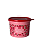 Tupperware Tupper Caixa 1,1L - Morango Do Amor - Imagem 1
