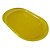 Bandeja Tupperware Oval Policarbonato - Amarela - Imagem 1