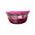 Tupperware Tigela Elegância Policarbonato 2,3 Litros - Transparente/Rosa - Imagem 1